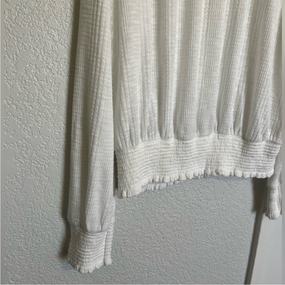 Free People Boulevard Textured Ruffle Top - Picture 5 of 10